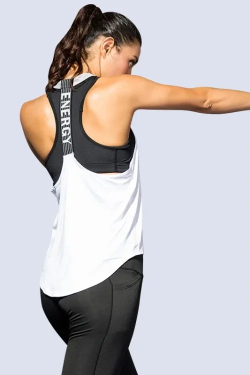 2024 Gym Tops Women's Sports Top Letter Backless Shirts Sleeveless Yoga Tops Fitness Running Quick Dry Tank Crop Top