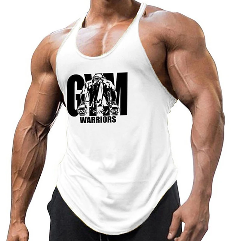 Men's New Tank Top T-Shirt Summer Sports Style Casual Running Exercise Mountain Short Sleeve 2024 Oversized Men's Tank Top - Image 3